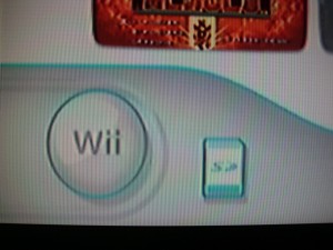 One SD card icon. One SD card icon.