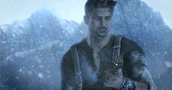 uncharted2 Drake looking intense. I don't remember why exactly.